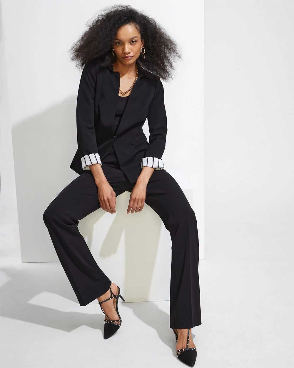 Whbm blazer top