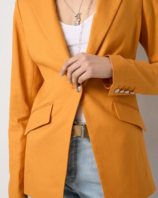 WHBM® One-Button Blazer click to view larger image.