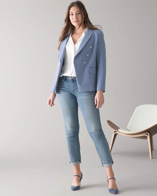 Mid-Rise Everyday Soft Denim™ Girlfriend Jeans