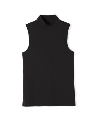 WHBM FORME™ All Ways Stretch Mock Neck Tank click to view larger image.
