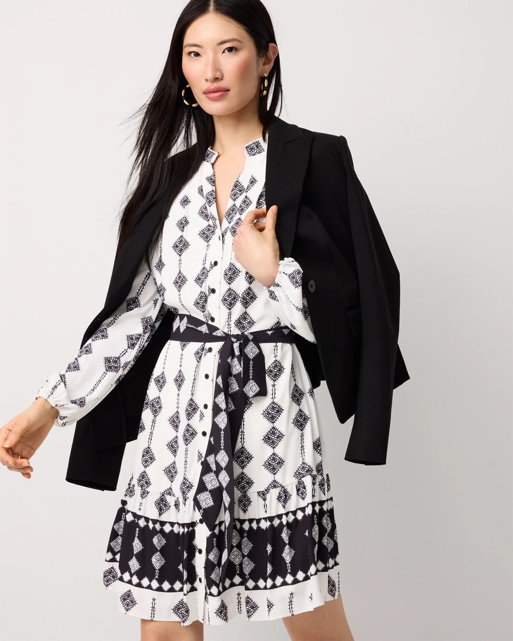 Shop Long Sleeve Dresses | White House Black Market Shop Long Sleeve Dresses | White House Black Market