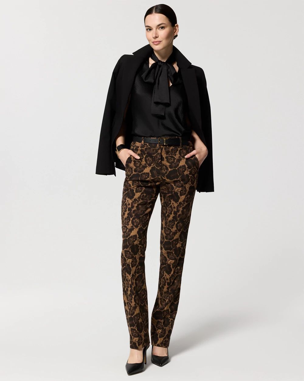 Ocelot High-Rise Zoey Straight Pant click to view larger image.
