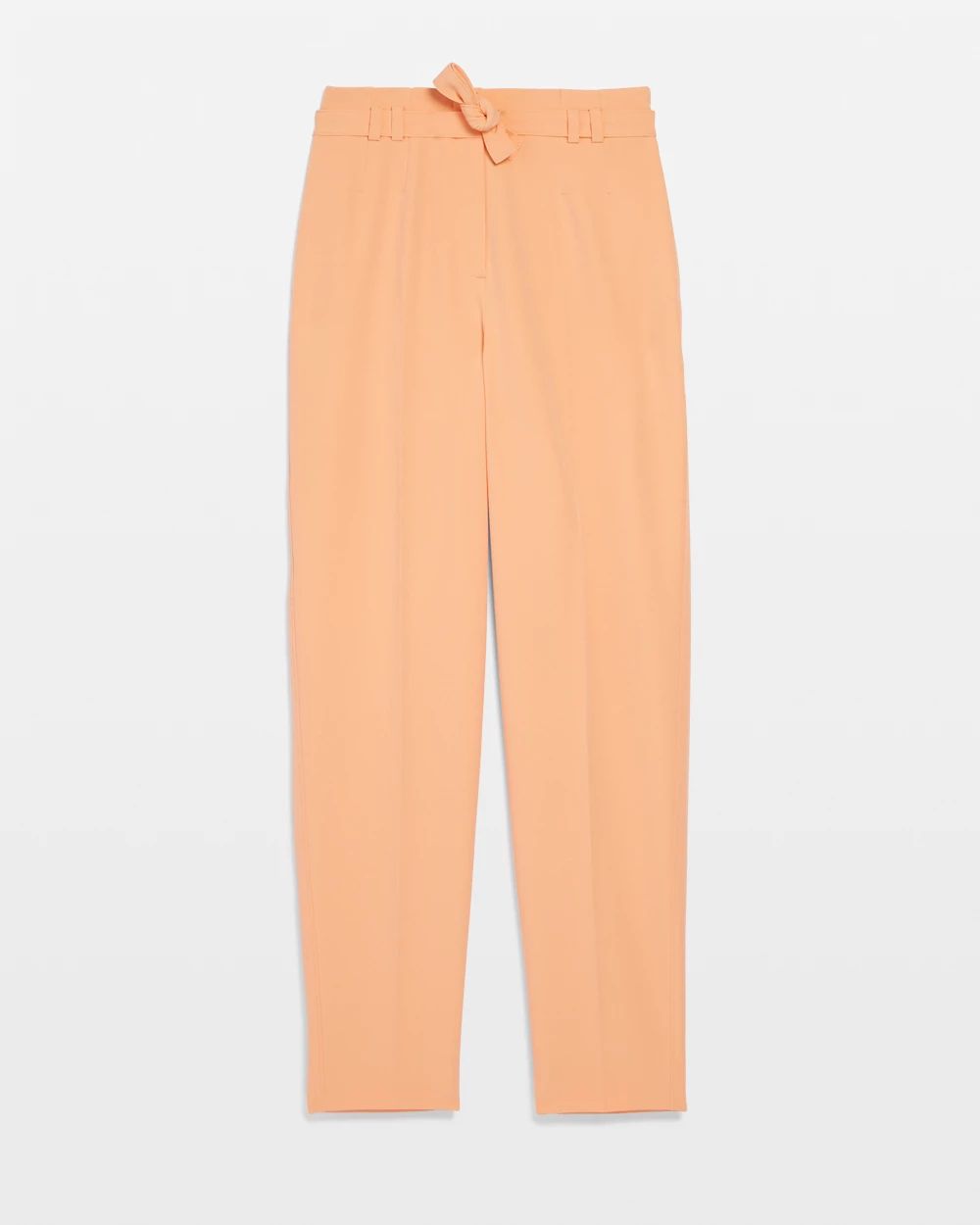 Belted Tapered Ankle Fluid Pant click to view larger image.
