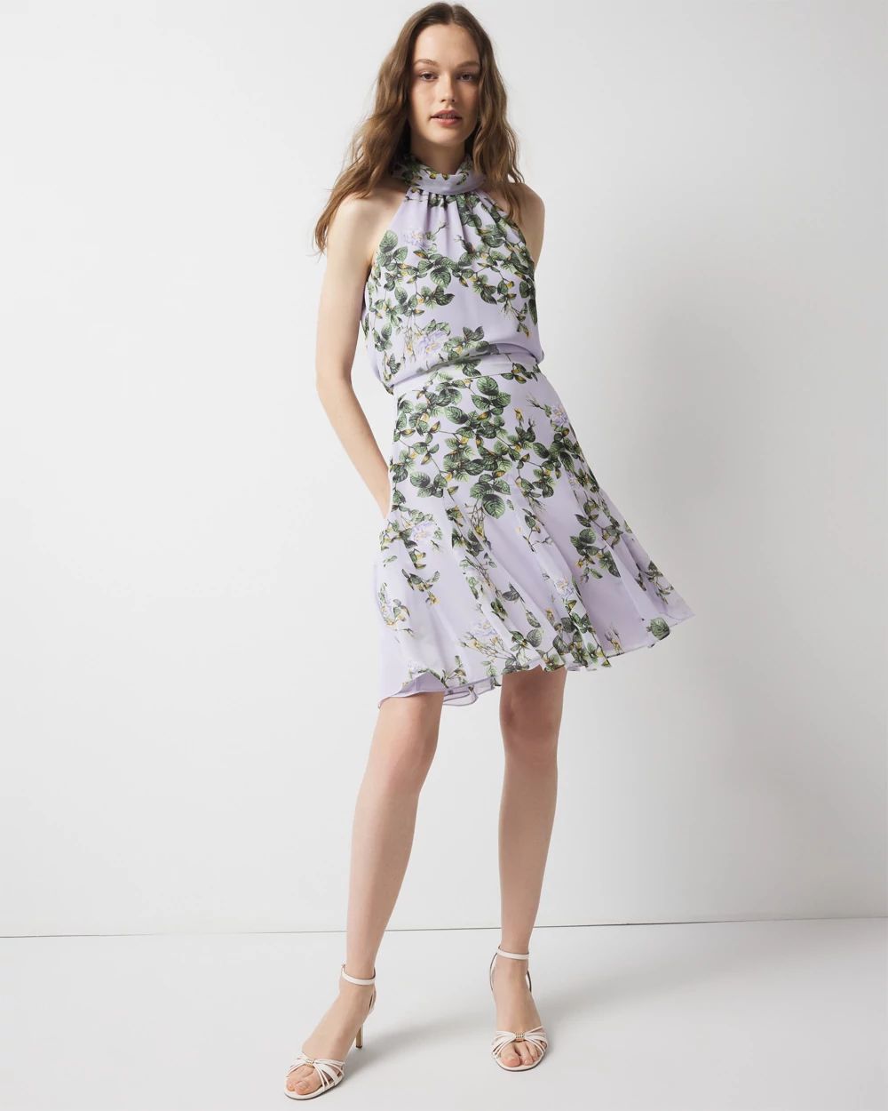 Floral Mini Skirt