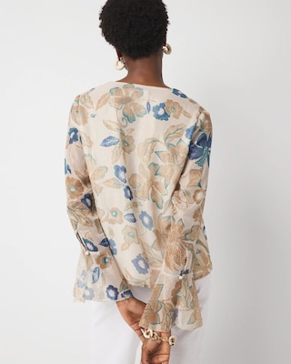 Romantic Ruffle Blouse click to view larger image.