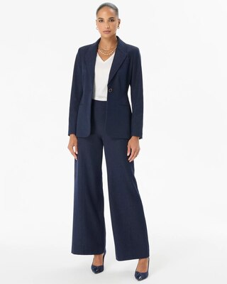 Petite Denim-Look Blazer click to view larger image.