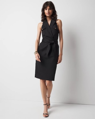 Trench Wrap Mini Dress click to view larger image.