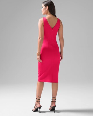 WHBM® AURA Sleeveless Sculpting Sheath Dress