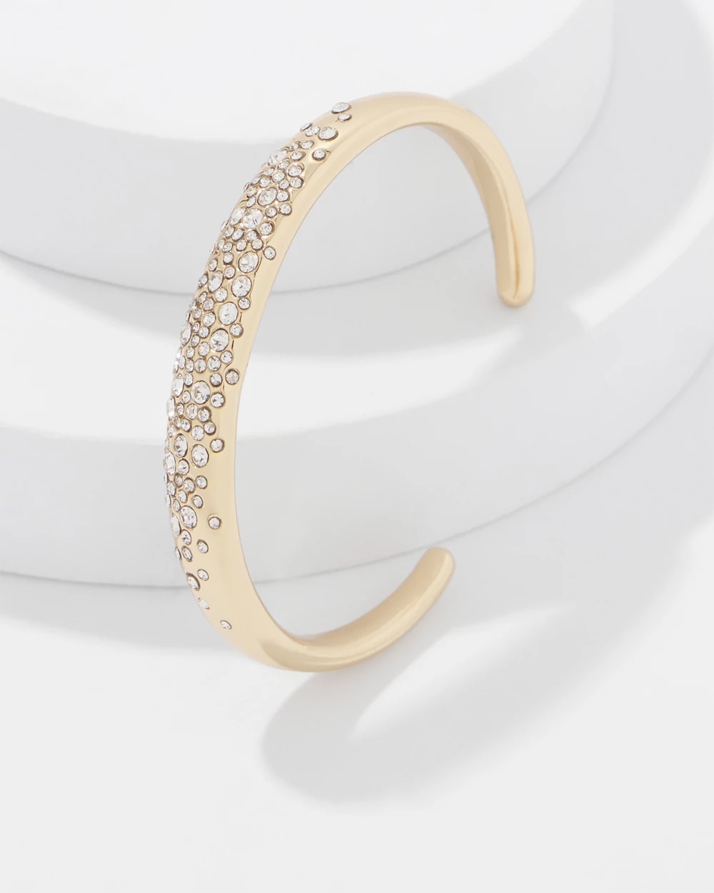 Dusted Pave Cuff Bracelet