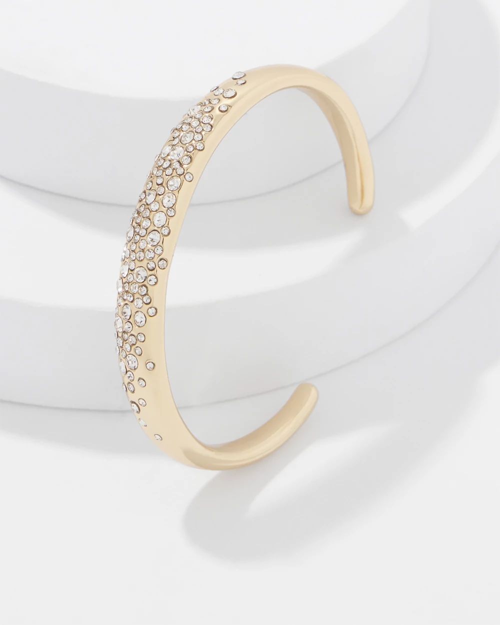 Dusted Pavé Cuff Bracelet