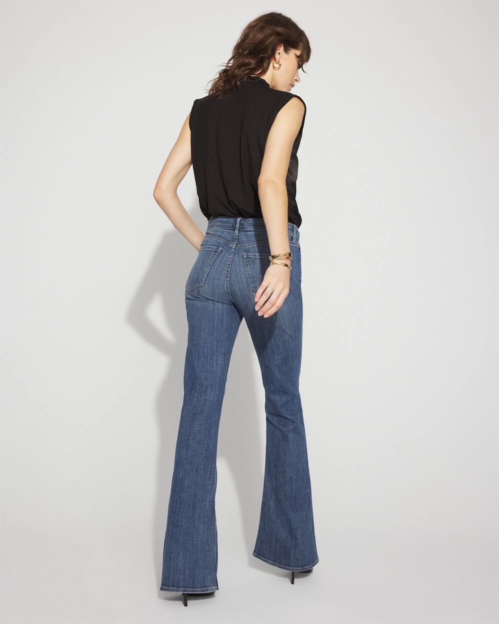 High-Rise Flare Jean
