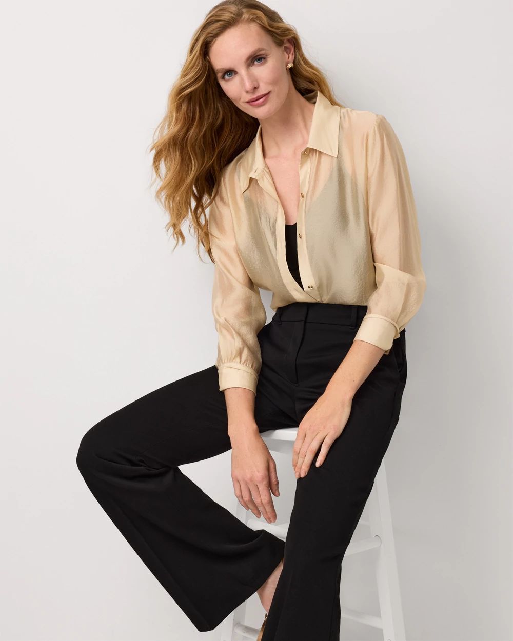 Soft Shirt with Shine