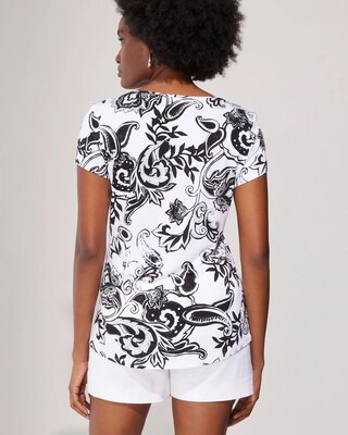 Outlet WHBM Crew-Neck Foundation Tee