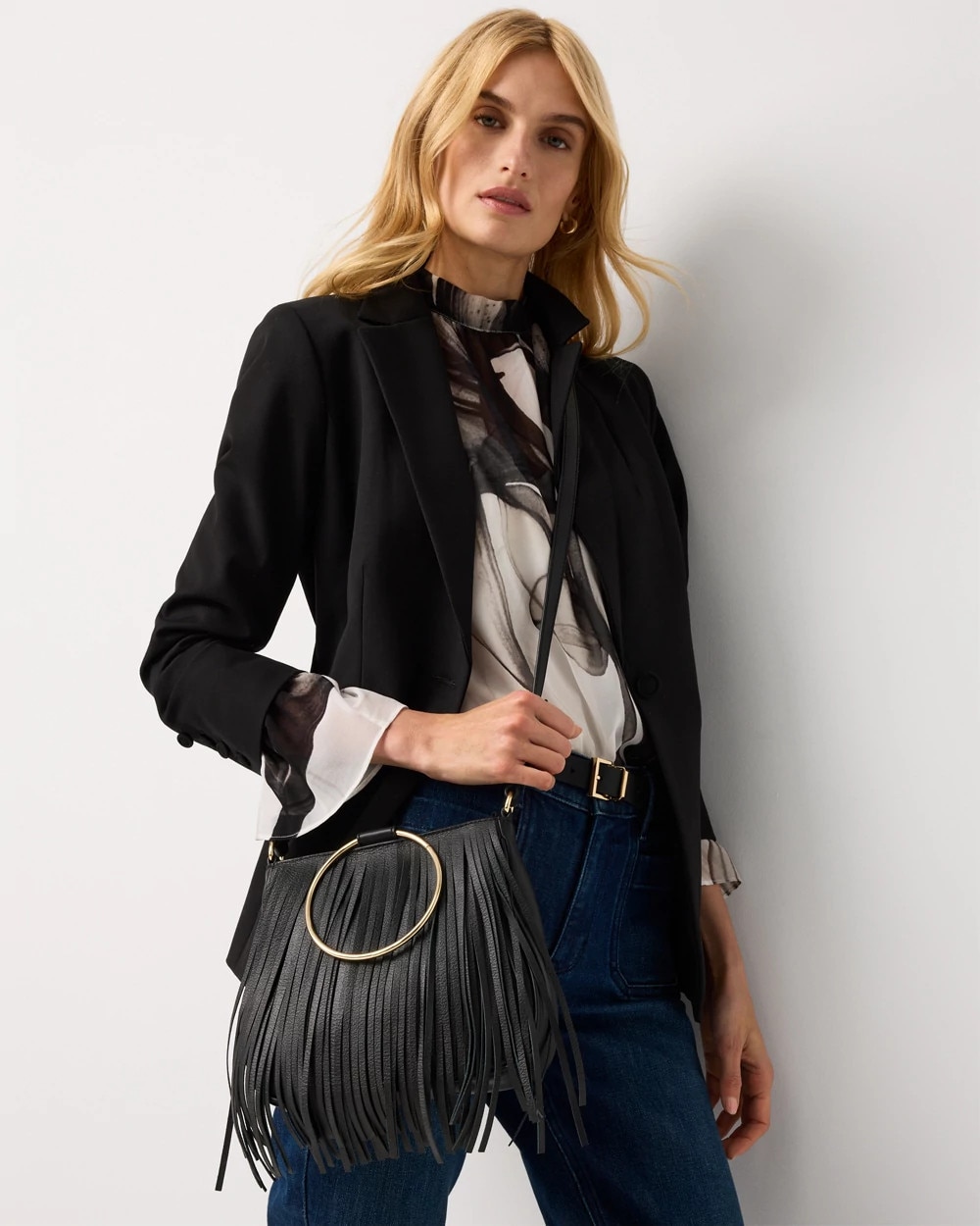 Fringe Crossbody Bag