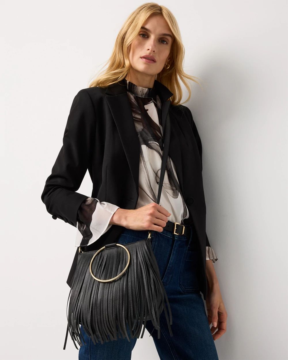 Fringe Crossbody Bag
