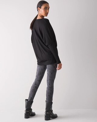 Vegan Suede WHBM Runway Leggings