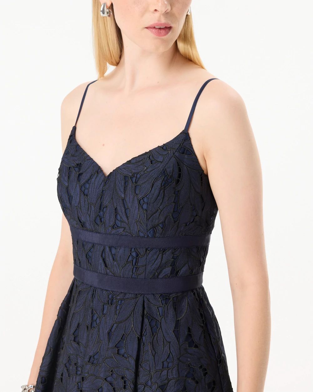 Lace Midi Dress click to view larger image.