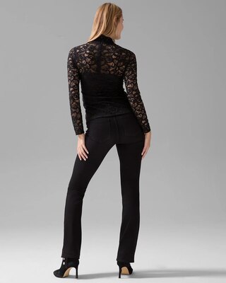 Lace Turtleneck