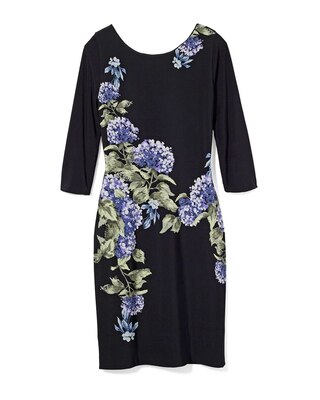 3/4 Sleeve Reversible Dress