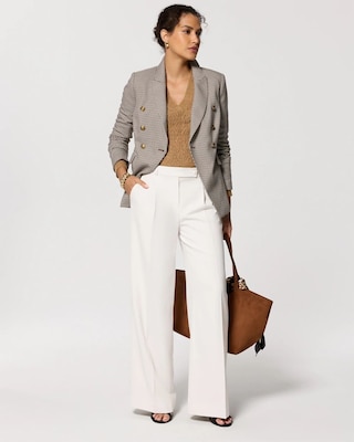 Crepe Wide Leg Pant click to view larger image.
