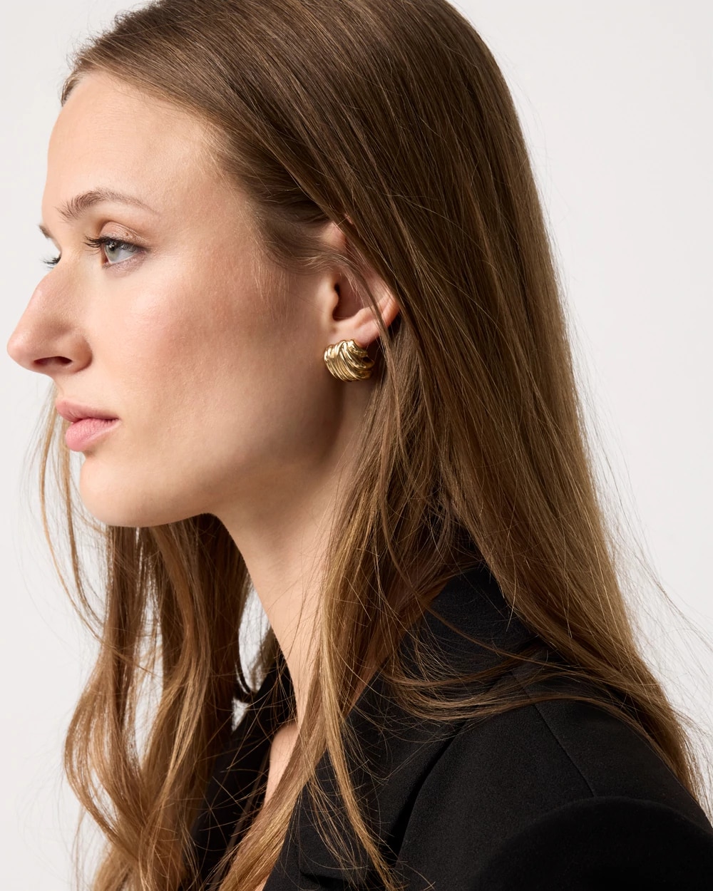 Sculptural Knot Stud Earrings