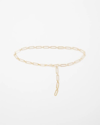 Elongated Chain Link Belt click to view larger image.