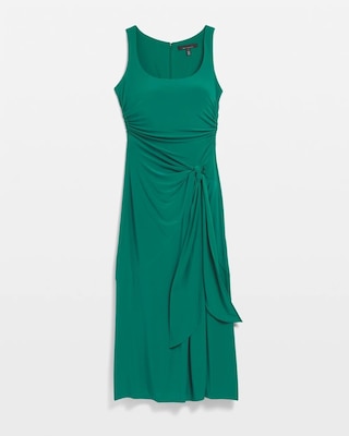 Sarong Midi Dress