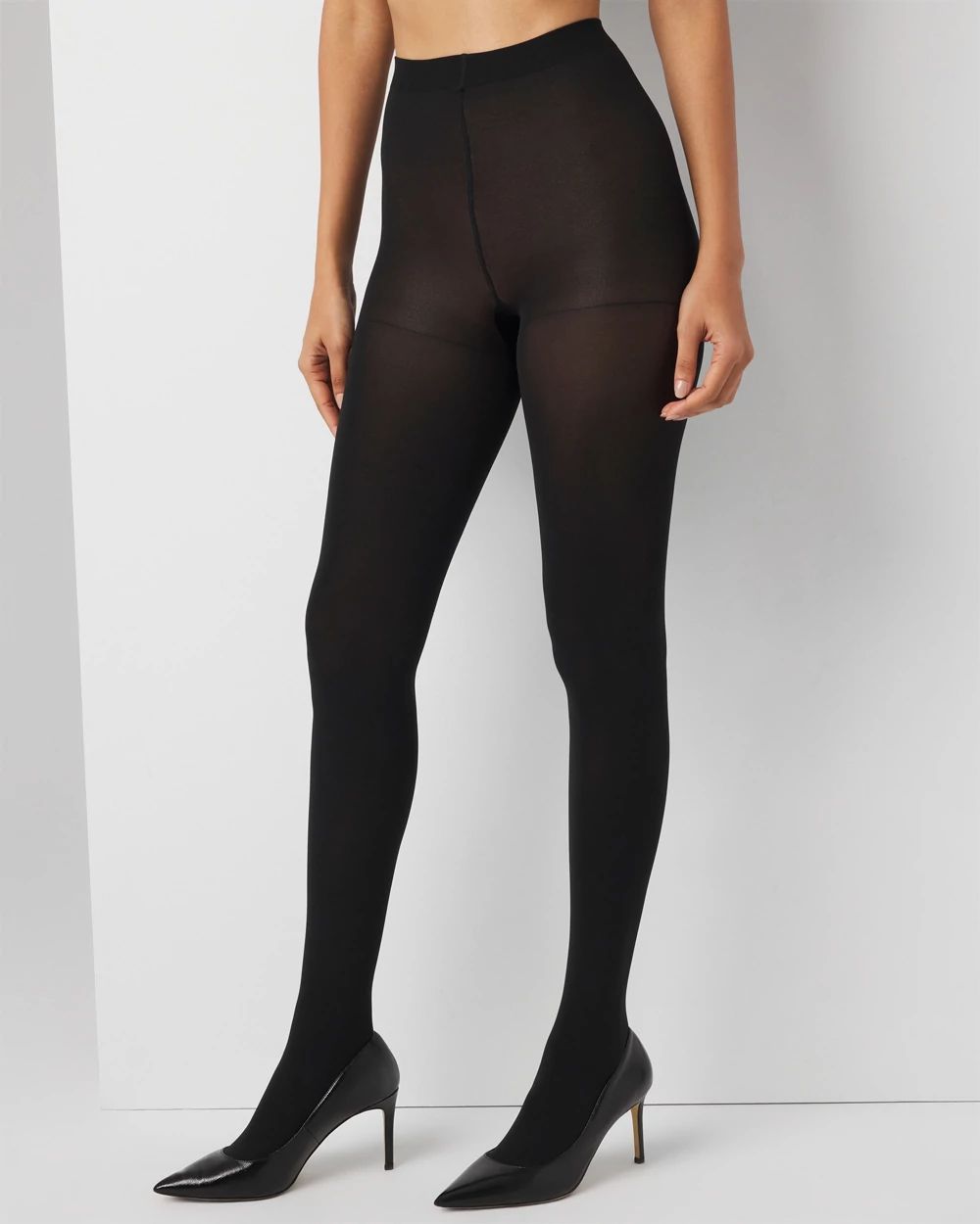 Black Opaque Tights