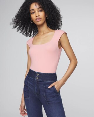 WHBM® FORME Square-Neck Top