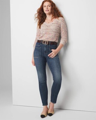 Extra High-Rise Everyday Soft Denim™ Slim Pocket Detail Jeans