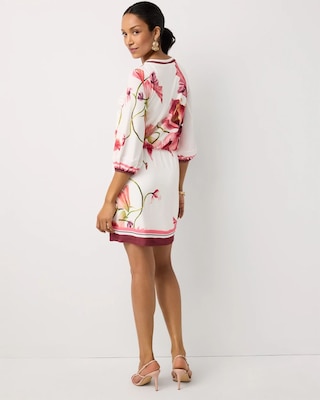 V-neck Mini Dress click to view larger image.