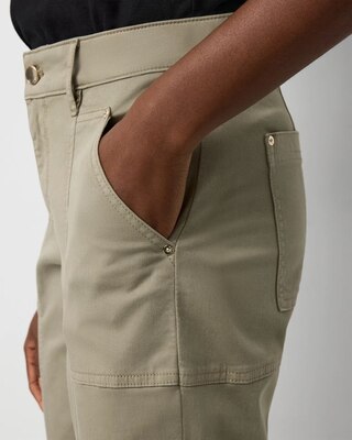 Mid-Rise Pret Crop Pant click to view larger image.