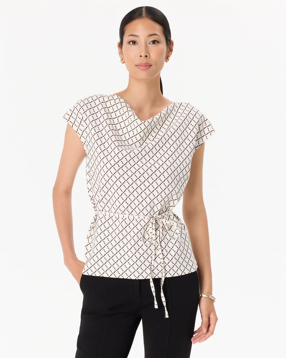 Tie-Waist Blouse