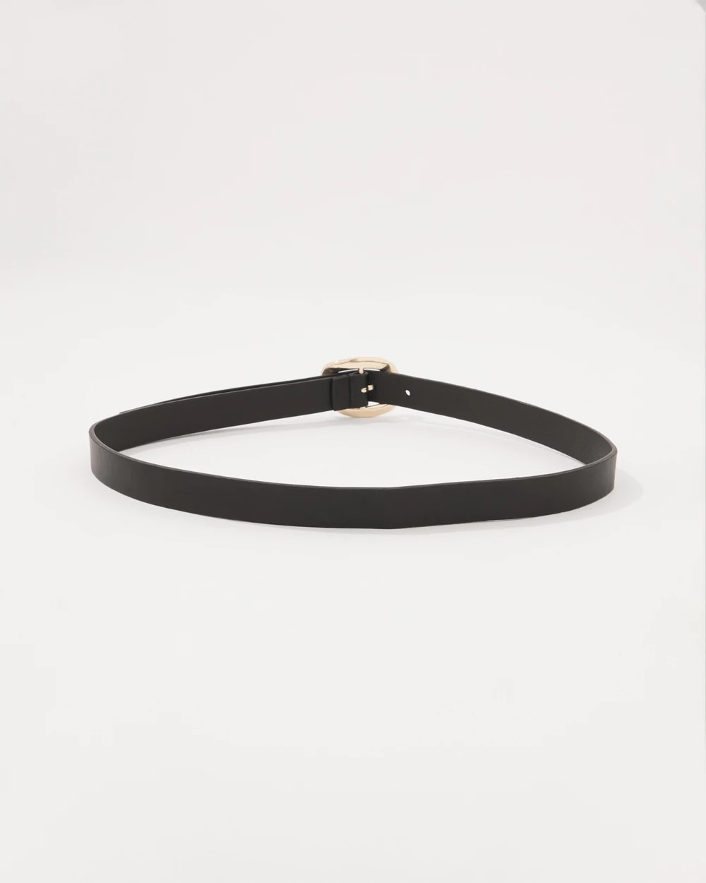 Sculptural Buckle Belt