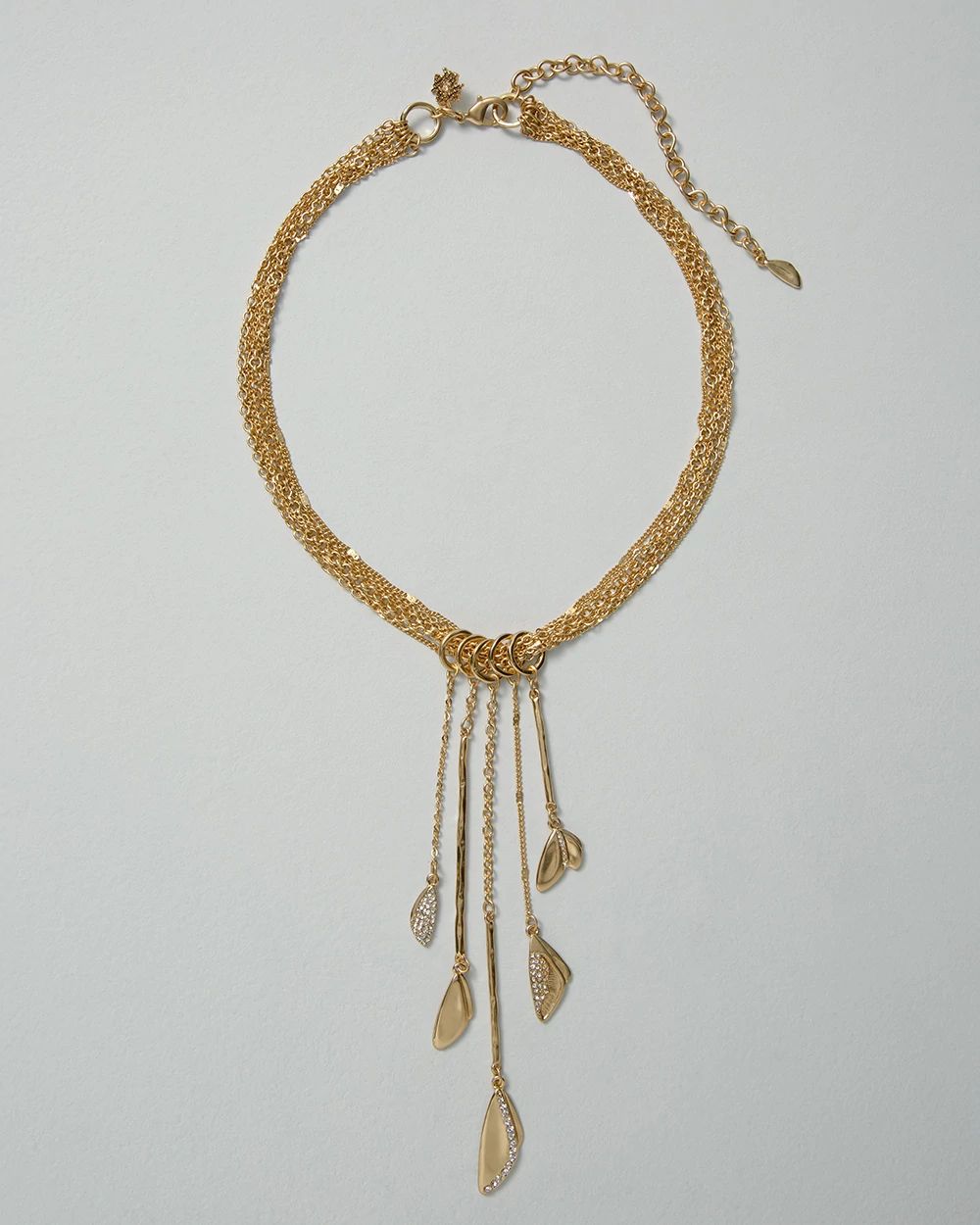 Abstract Butterfly Necklace
