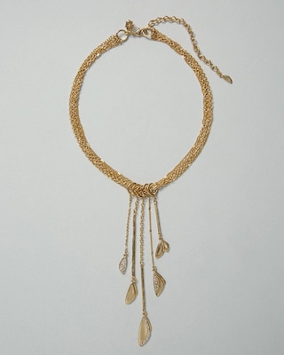Abstract Butterfly Necklace