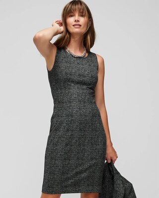 Sleeveless Work Sheath Dress