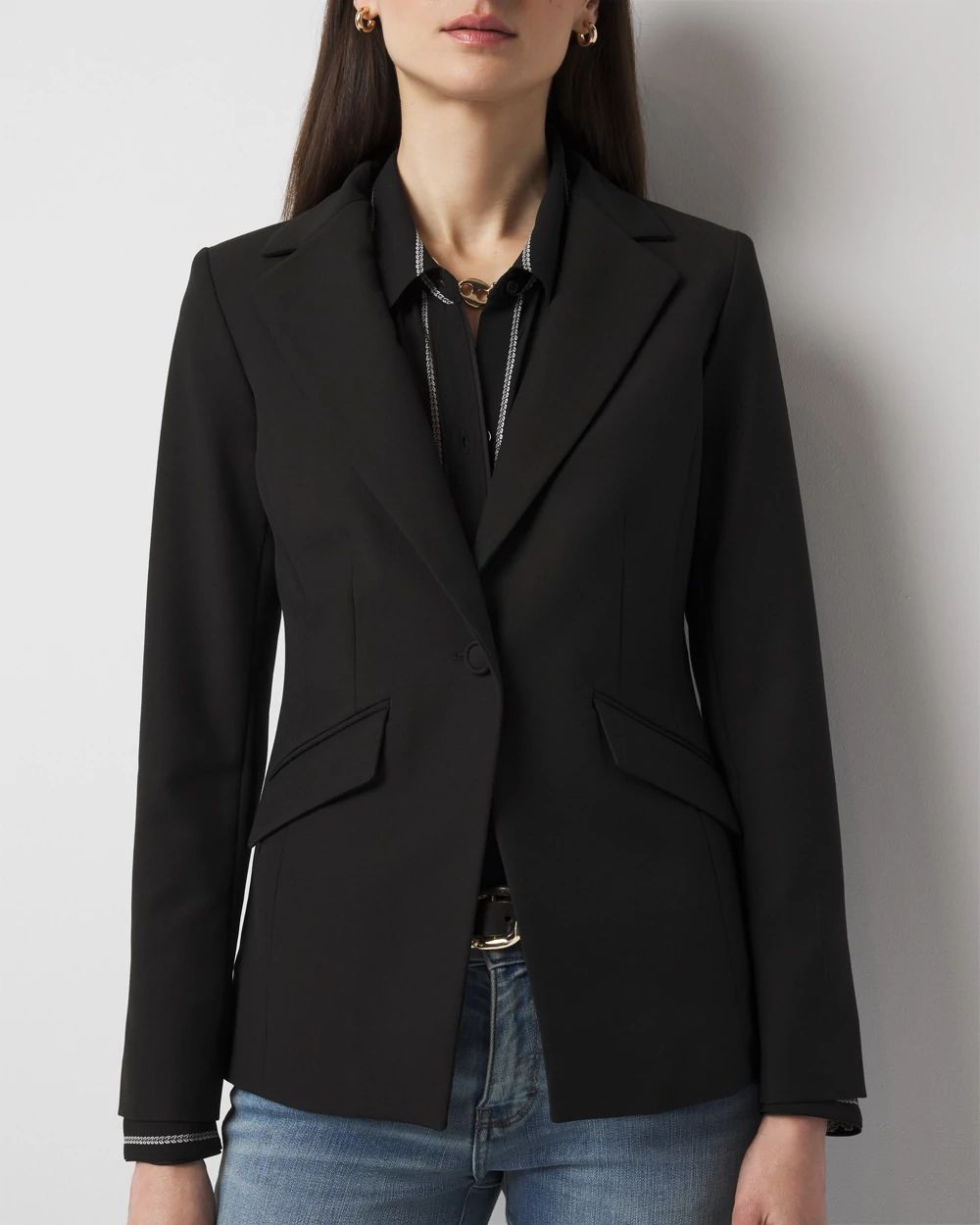 WHBM® One-Button Blazer
