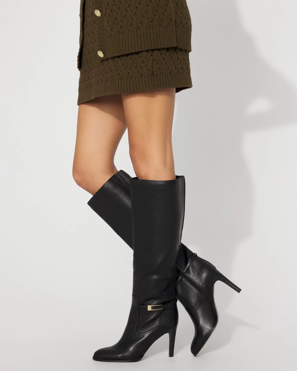 Tall Single Buckle Boot - image 2