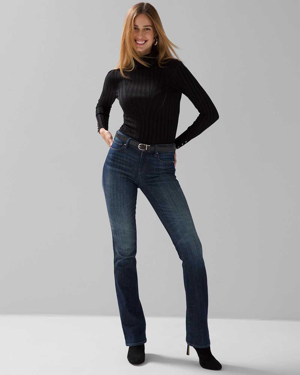 Mid Rise Everyday Soft Denim Bootcut Jeans
