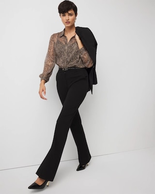 Leopard Print Lurex™ Shirt click to view larger image.