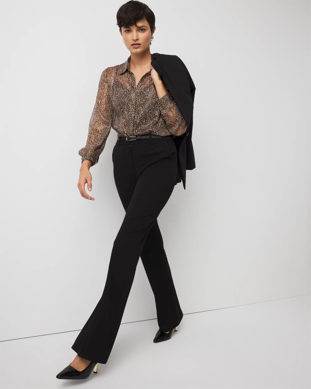 Leopard Print Lurex™ Shirt