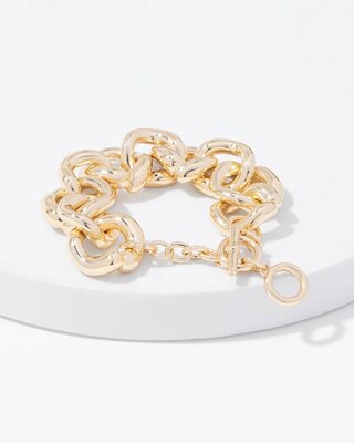 Chunky Gold Bracelet