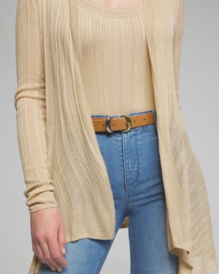 Outlet WHBM Stitch Flyaway Coverup