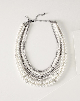 Pearl Convertible Multi-Strand Necklace