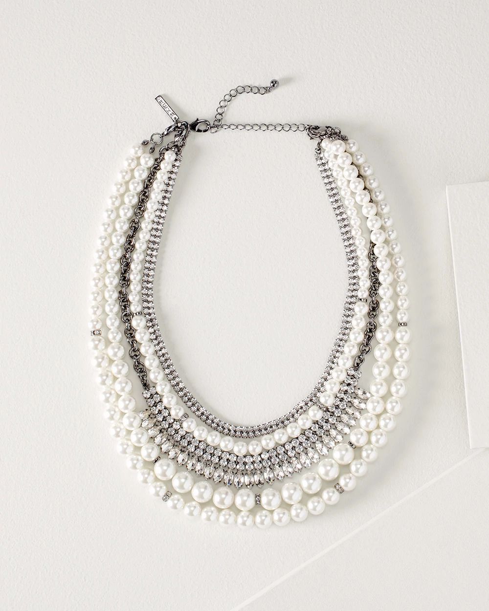 Pearl Convertible Multi-Strand Necklace