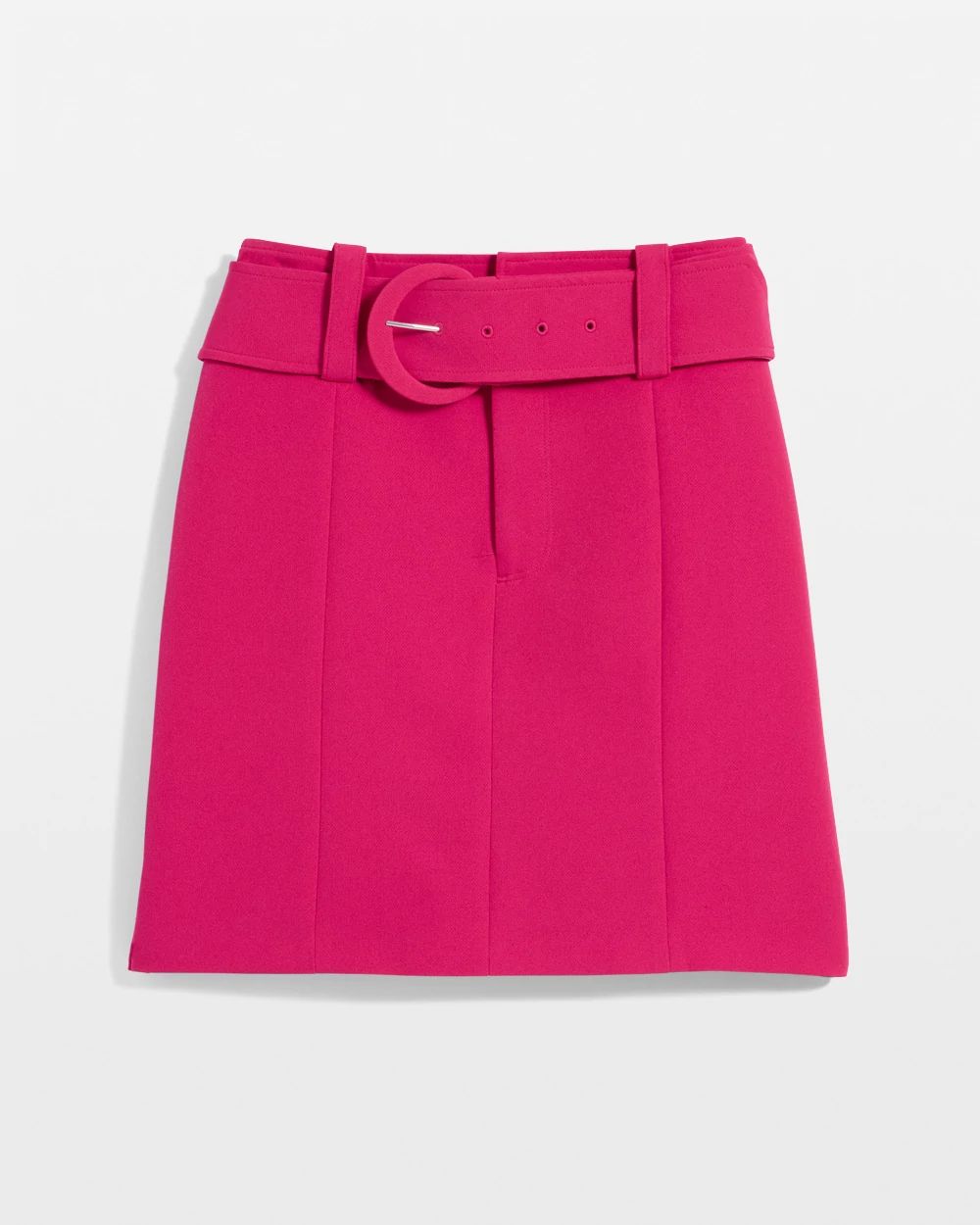 Belted Mini Skirt