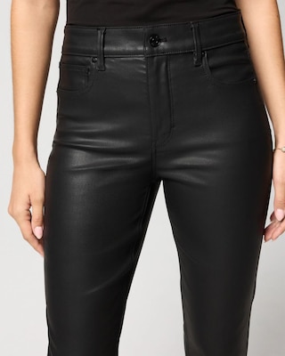 Petite Coated High-Rise Skinny Ankle Jeans click to view larger image.