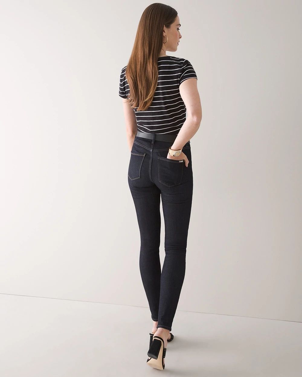High-Rise Sculpt Skinny Ankle Jeans