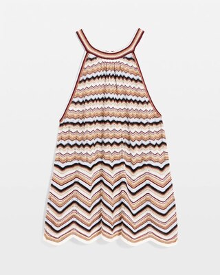Metallic Knit Halter Tank click to view larger image.